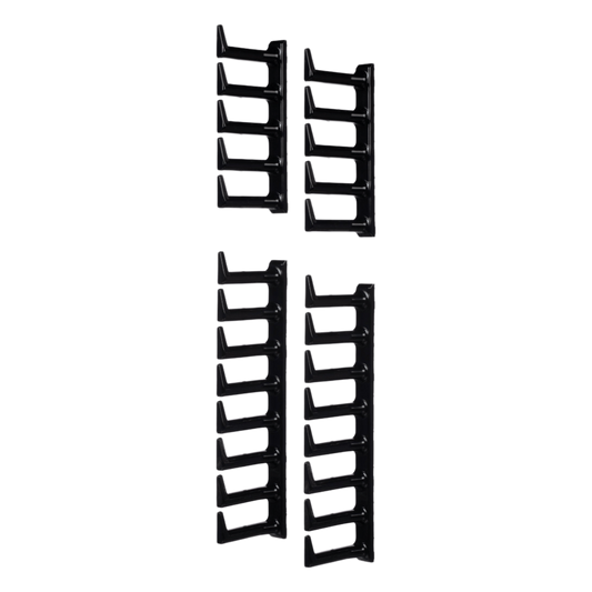 Kit de Dedos Para Administración de Cables en Gabinetes FlexFusion™, de 42 o 45 UR,  Dedos de 100 mm de Longitud, Color Negro