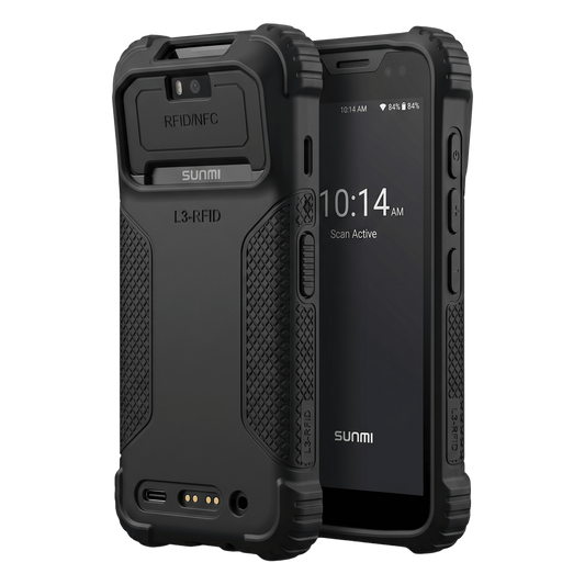 Funda Protectora / Silicona Reforzada / Protección 1.5 m (4.9 ft) / SUNMI L3-RFID / Acceso Total Botones y Puertos / Compatibilidad Correas