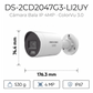 [Dual Light + ColorVu 3.0 + HikAI] Bala IP 4 Megapixel / Lente 2.8 mm / 40 mts IR + Luz Blanca / 2 Microfonos Integrados / Exterior IP67 / WDR 130 dB / ACUSENSE 3.0 / Metal / NEMA 4X / ACUSEEK