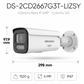 [Dual Light + ColorVu 3.0 + HikAI] Bala IP 6 Megapixel / Lente Mot. 2.8 a 12 mm / 60 mts IR + Luz Blanca / Exterior IP67 / WDR 130 dB / ACUSENSE 3.0 / Metal / NEMA 4X / ACUSEEK