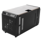 Consola Profesional para Monitoreo o Computo | Ranura para Base de Monitores | Microperforaciones | Luces LED Decorativas | Tomacorriente HTCM1U10C | Tapas Organizadoras de Cables | Niveladores | Rack para Montaje de Equipos | Ranura Pasaca