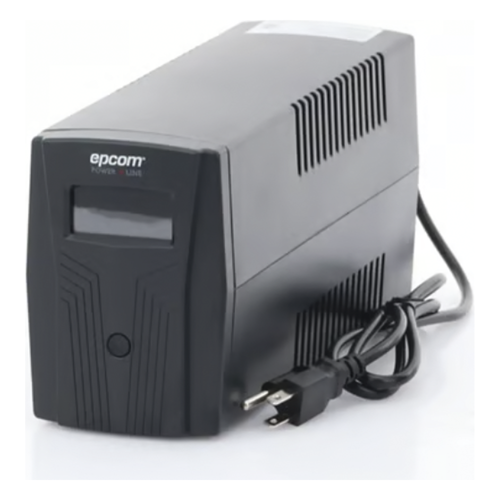 UPS de 600VA/360W / Topología Línea Interactiva / Entrada y Salida 120 Vca / Clavija NEMA 5-15P / 4 Tomas NEMA 5-15R