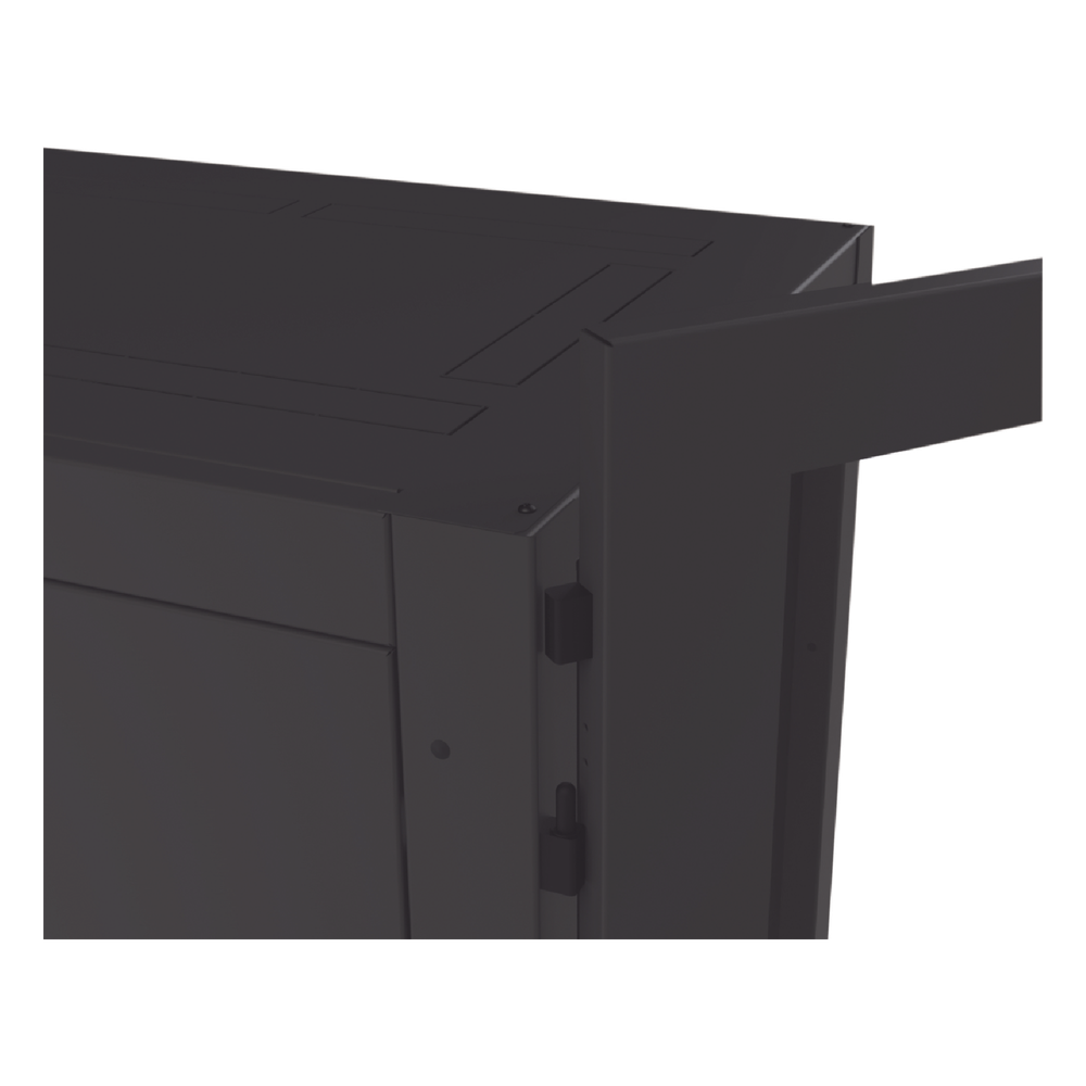 Gabinete para Telecomunicaciones Rack Estándar de 19", 42UR, 600 mm Ancho x 1000 mm Profundidad. Fabricado en Acero, Se envía el Gabinete Armado.