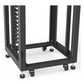 Gabinete para Telecomunicaciones Rack Estándar de 19", 42UR, 600 mm Ancho x 600 mm Profundidad. Fabricado en Acero, Se envía el Gabinete Armado.
