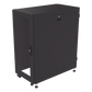 Gabinete Profesional para Telecomunicaciones de 24UR, 600 mm de Ancho x 1000 mm de Profundidad, Se envía el Gabinete Armado.