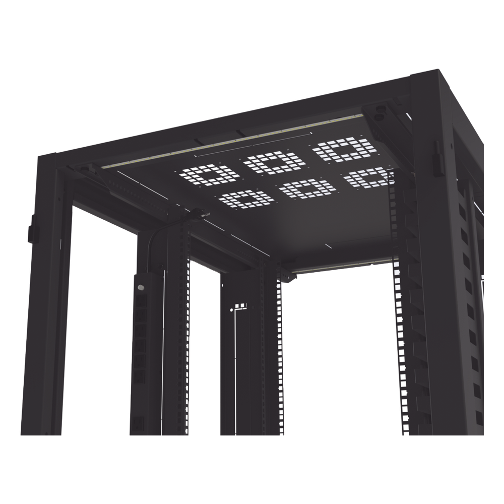 Gabinete para Telecomunicaciones Rack Estándar de 19", 42UR, 800 mm Ancho x 1000 mm Profundidad. Fabricado en Acero, Se envía el Gabinete Armado.