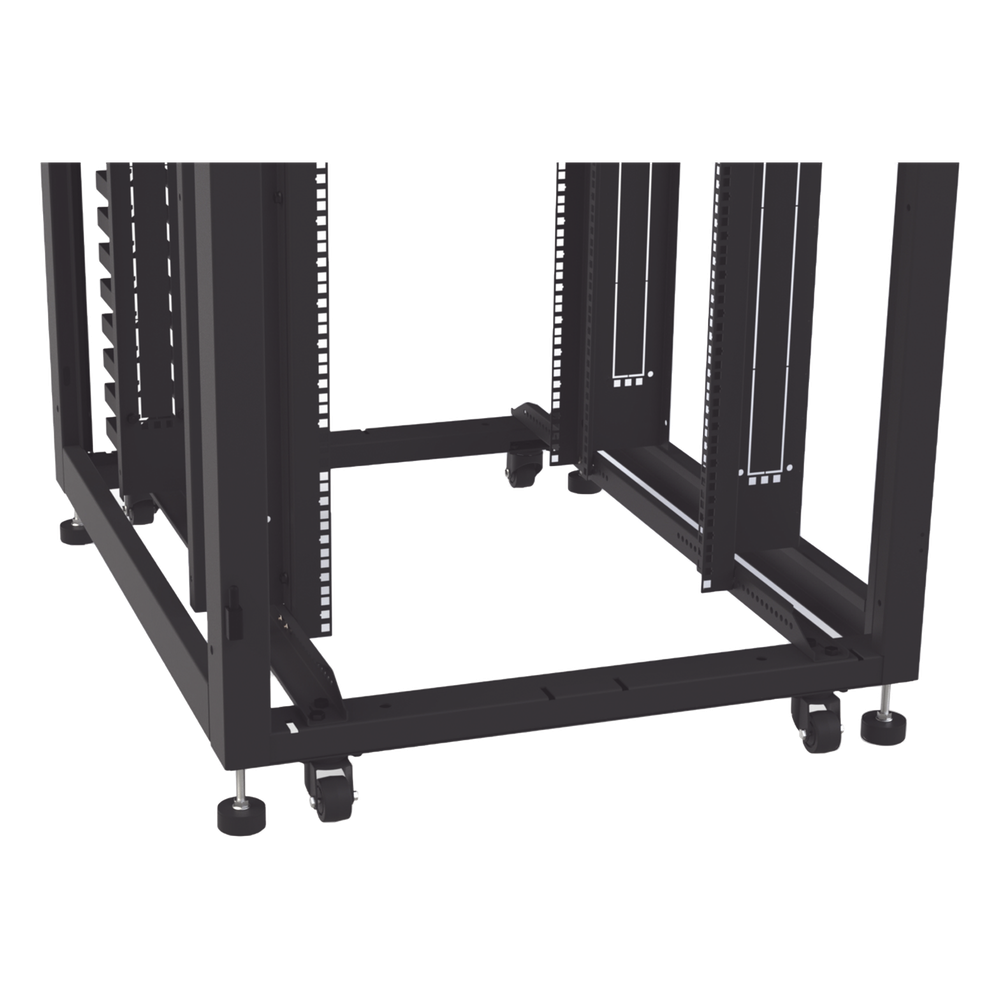 Gabinete para Telecomunicaciones Rack Estándar de 19", 42UR, 800 mm Ancho x 1000 mm Profundidad. Fabricado en Acero, Se envía el Gabinete Armado.