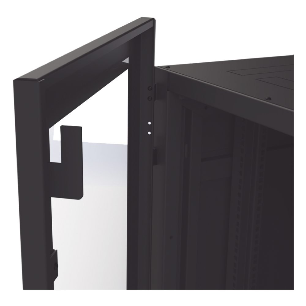Gabinete para Telecomunicaciones Rack Estándar de 19", 42UR, 600 mm Ancho x 1000 mm Profundidad. Fabricado en Acero, Se envía el Gabinete Armado.