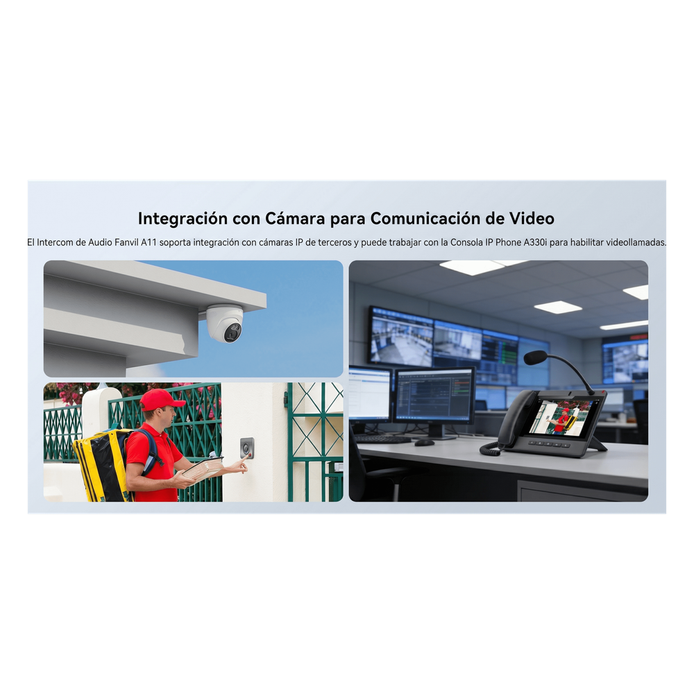 Video Intercom IP para Exterior / Cámara 4 Megapixel (1080p) / HDR e Iluminación IR / Altavoz 5W y Doble Micrófono con Reducción de Ruido / Panel Acero Inoxidable y Cuerpo Aluminio / IP66 e IK10 / PoE+ / 2 Líneas SIP