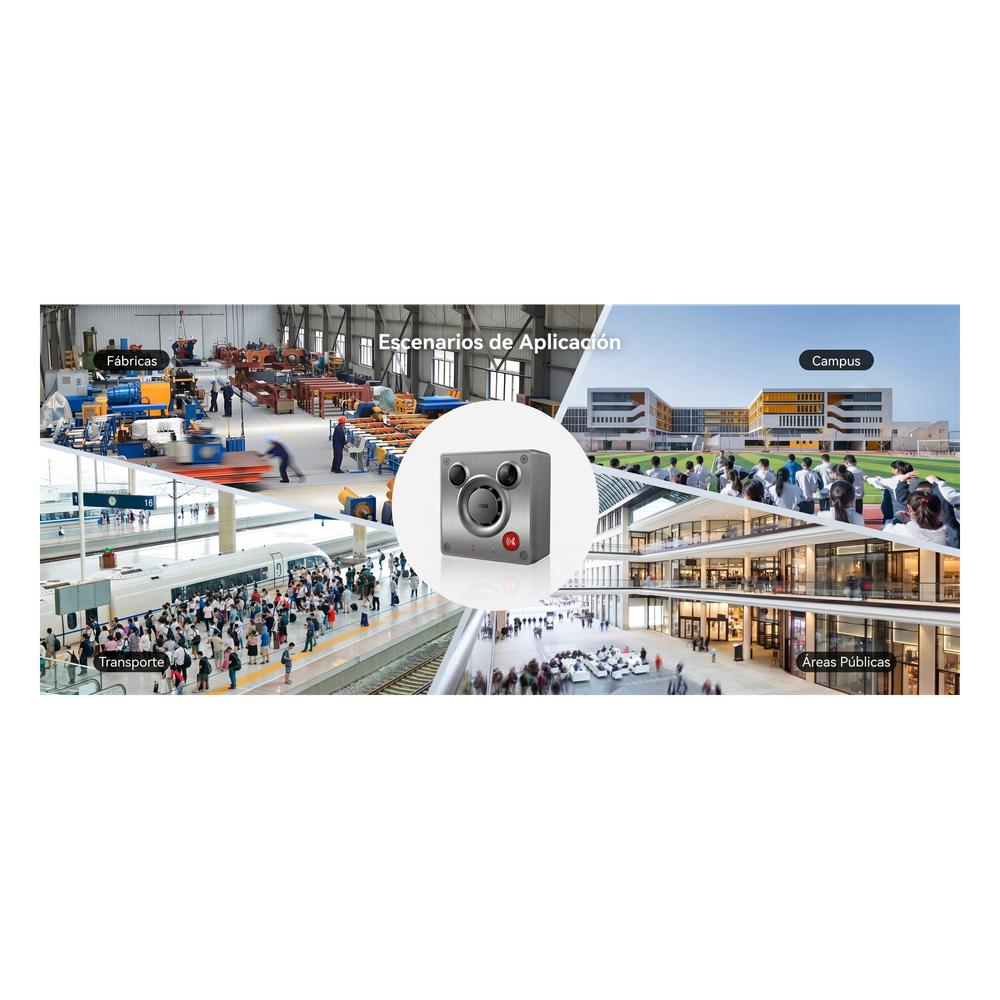 Video Intercom IP para Exterior / Cámara 4 Megapixel (1080p) / HDR e Iluminación IR / Altavoz 5W y Doble Micrófono con Reducción de Ruido / Panel Acero Inoxidable y Cuerpo Aluminio / IP66 e IK10 / PoE+ / 2 Líneas SIP
