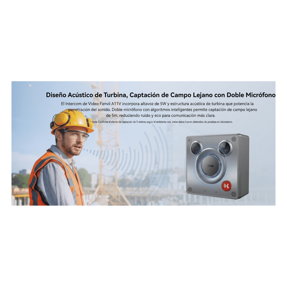Video Intercom IP para Exterior / Cámara 4 Megapixel (1080p) / HDR e Iluminación IR / Altavoz 5W y Doble Micrófono con Reducción de Ruido / Panel Acero Inoxidable y Cuerpo Aluminio / IP66 e IK10 / PoE+ / 2 Líneas SIP