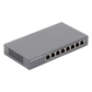 Switch PoE+ Gigabit No Administrable / 8 puertos 10/100/1000 Mbps / 4 puertos PoE+ /  hasta 60W