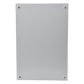Gabinete de Acero, Nema 4 -IP 66 de 40 x 60 x 25 cm con Platina y certificado UL.
