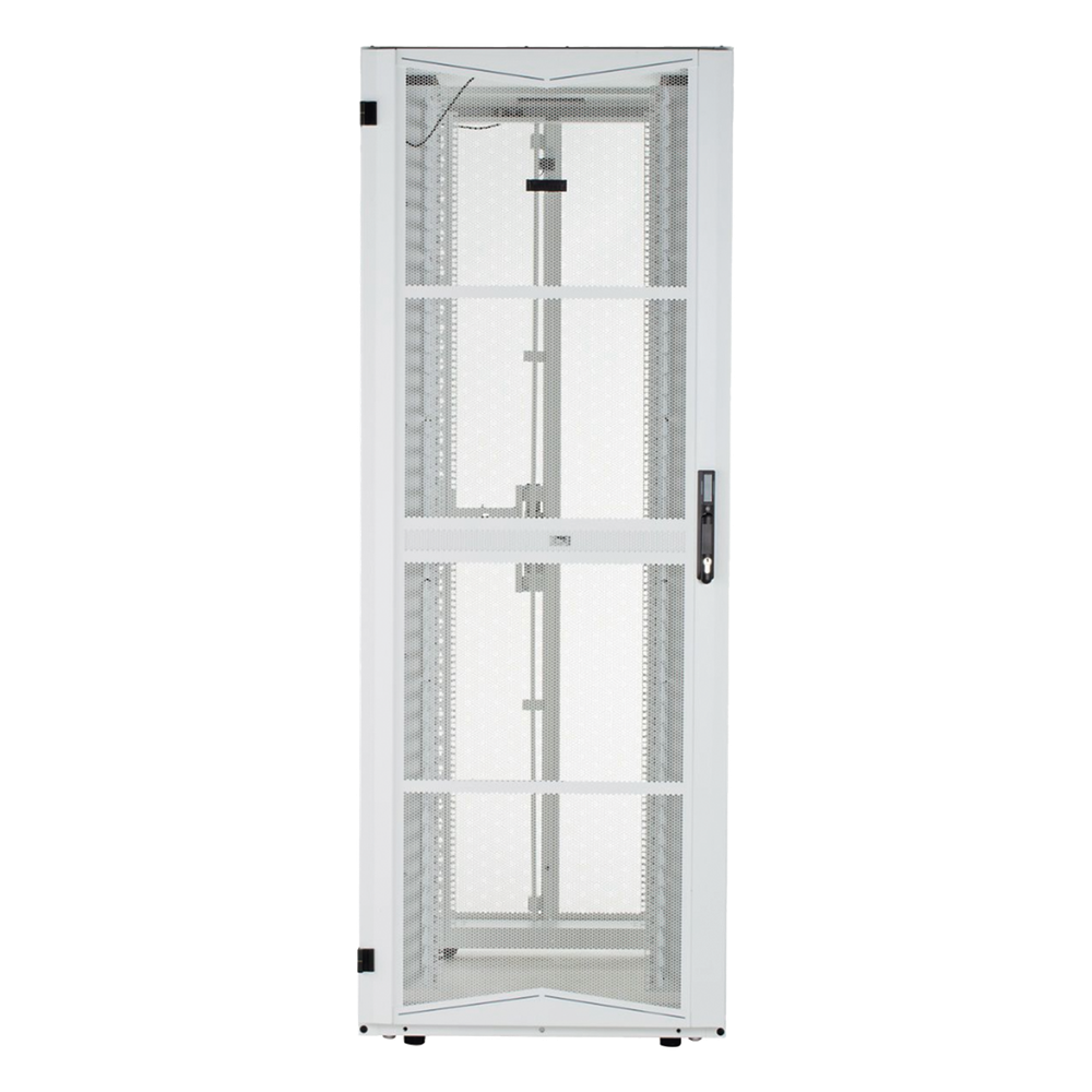 Gabinete FlexFusion para Centros de Datos, 42 UR, 600 mm de Ancho, 1070 mm de Profundidad, Fabricado en Acero, Color Blanco