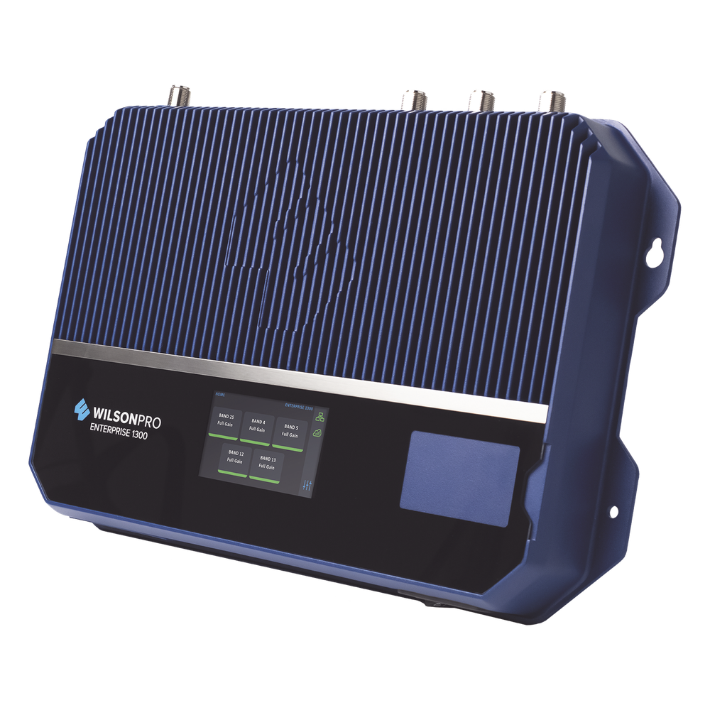 KIT Amplificador de señal celular 4G LTE, 3G y Voz. Especial para áreas comerciales que reciben la señal de múltiples torres. Cubre áreas de hasta 3716 metros cuadrados.