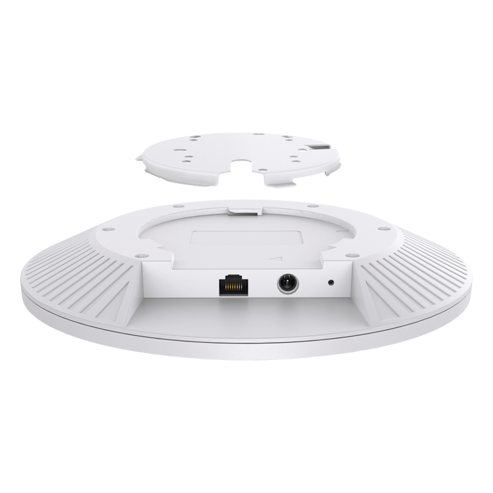 Punto de Acceso Omada / Wi-Fi 7 BE11000 MU-MIMO 2x2 / 1 Puerto 10 Gbps / Mesh Omada / Operaciones Multiencale (MLO) / Configuración por Controlador o Stand-Alone / Para Montaje en Techo/pared / Alimentación PoE+