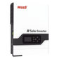 Inversor / Cargador de 2 KW para Sistemas Tipo Isla a 24Vcd / 120Vca, Onda Sinusoidal Pura con Controlador MPPT