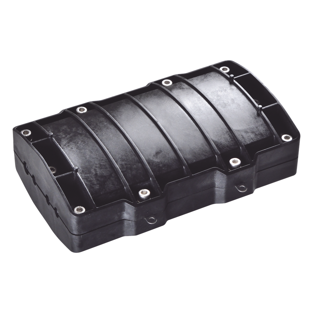Caja de Distribución de Fibra Óptica Horizontal, hasta 48 Empalmes, Exterior IP68