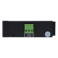 Inyector PoE Industrial / DC entrada 12-57V / PoE salida de Hasta 90W / Carcasa de Metal / Riel DIN / Aplicaciones CCTV