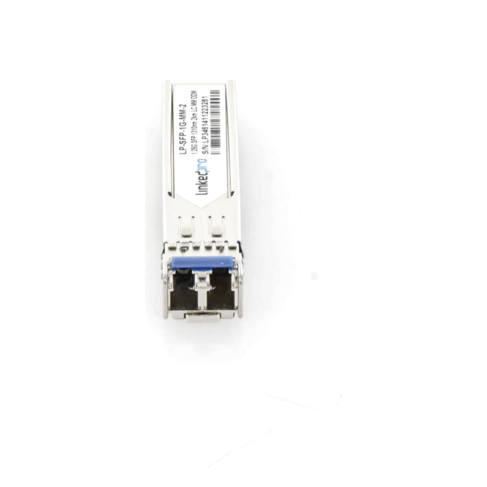 Transceptor Óptico SFP (Mini-Gbic) / Multimodo 1310 nm / 1.25 Gbps / 1000BASE-SX / Conectores LC/UPC Dúplex / DDM / Hasta 2 km