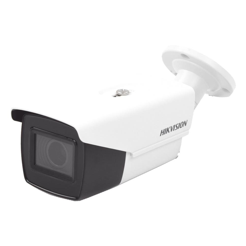 Bala TURBOHD 4K (8 Megapixeles) / Lente Mot. 2.7 a 13.5 mm / IR EXIR Inteligente 80 mts / Exterior IP67 / Soporta 12 Vcc & 24 VCA / dWDR