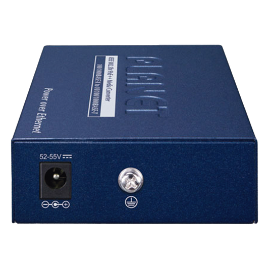 Convertidor de medios PoE++ 100/1000BASE-X SFP a 10/100/1000BASE-T 802.3bt (95 Watts)
