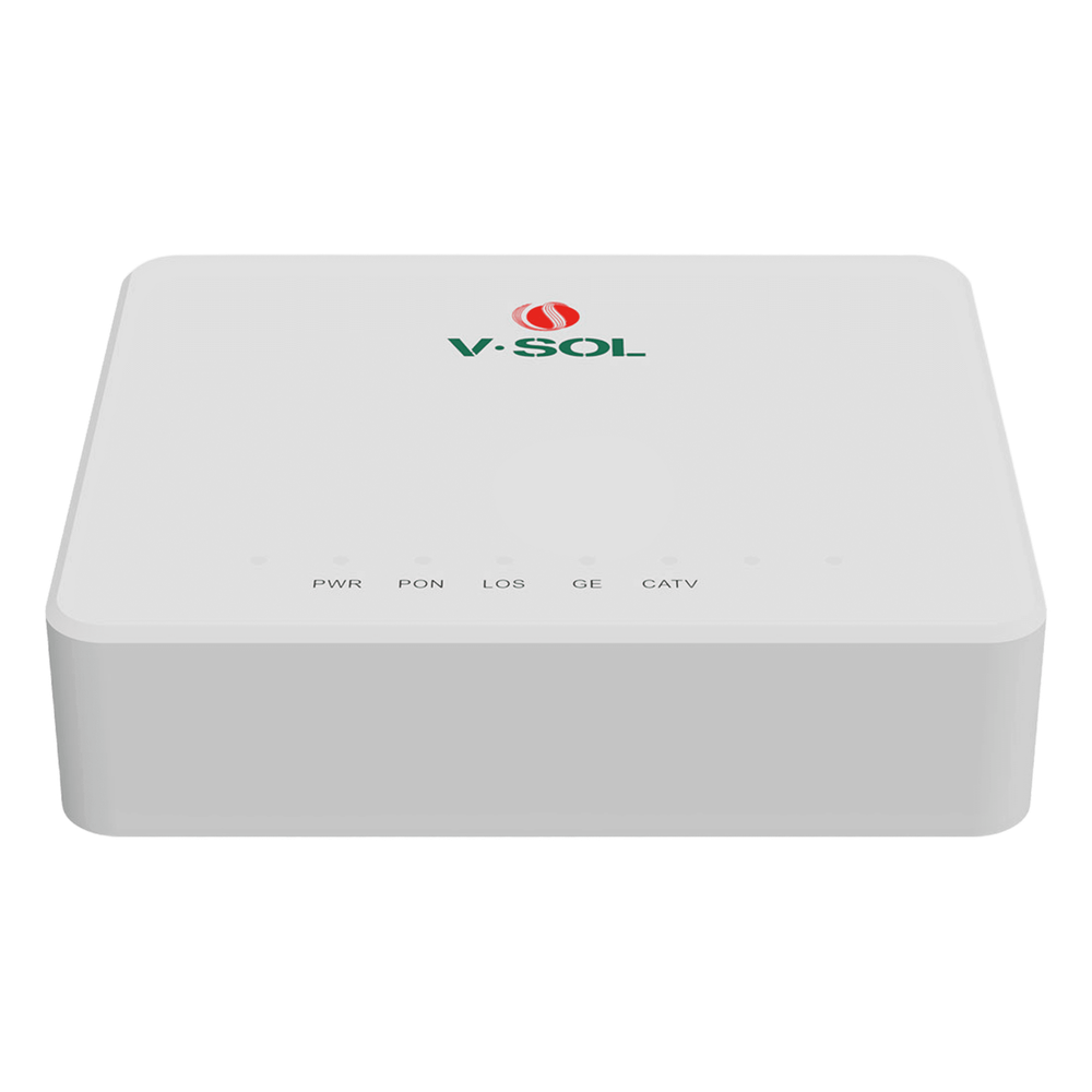 ONU Bridge Dual GPON/EPON con 1 Puerto SC/APC + 1 puerto LAN Gigabit + 1 puerto CATV