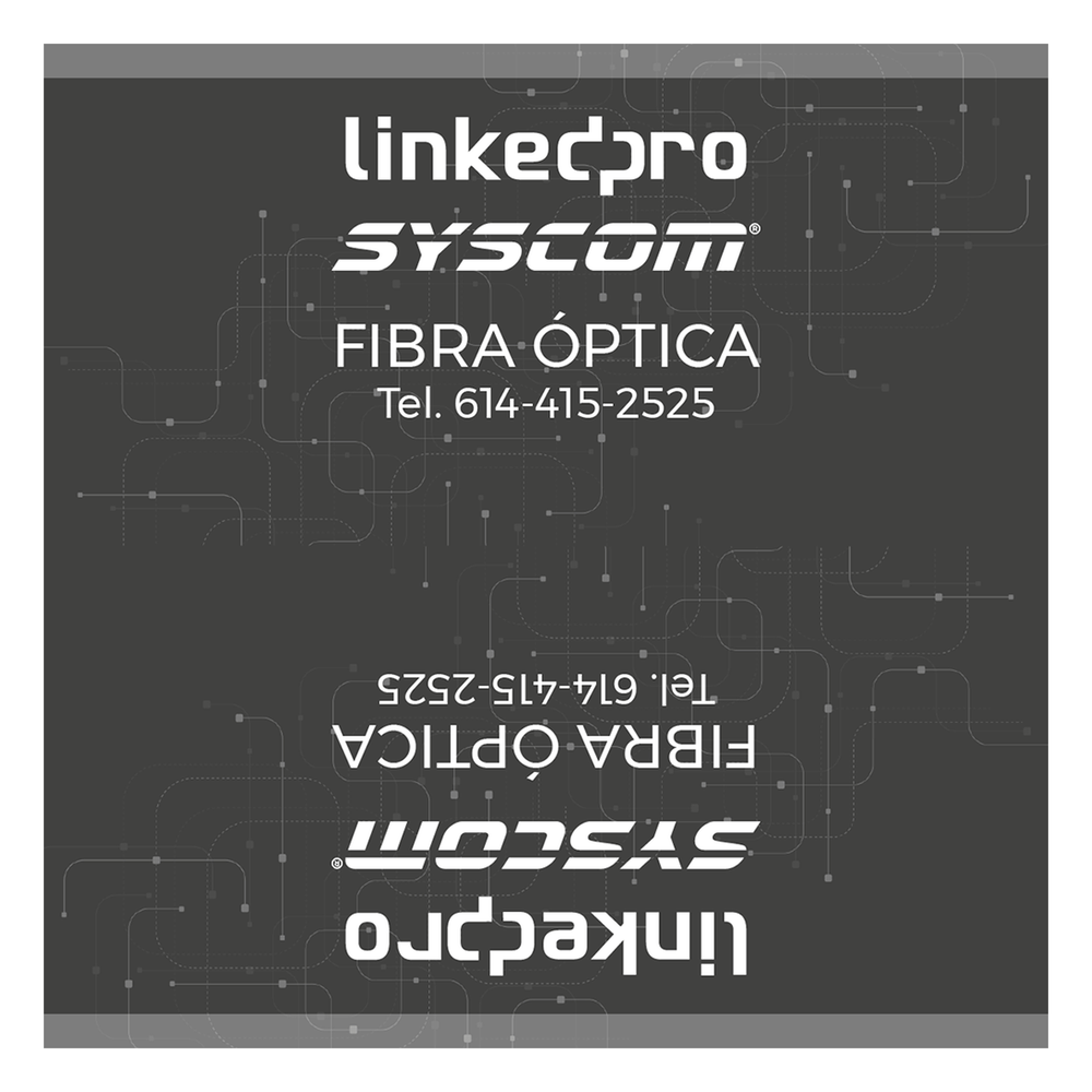 Marcador de Fibra Óptica Personalizado 2500 Piezas de 4" x 2", Diámetro de Aplicación de 6.4 a 12.5 mm