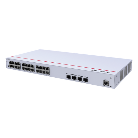 Switch de Distribución/Core Gigabit Administrable PoE Capa 3 / 24 puertos 10/100/1000 Mbps (PoE) / 4 Puertos 1GE SFP Uplink / ERPS / Rutas Estáticas / iStack / PoE Perpetuo / 400W / Administración Nube Gratis