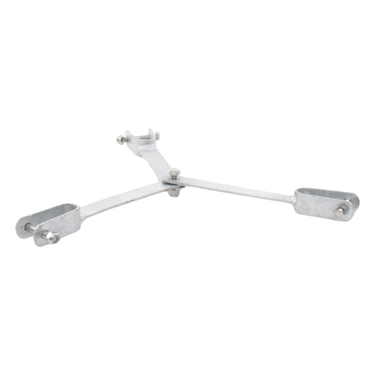 Brida para sujeción de retenida compatible con tramos STZ30G, Galvanizado por Inmersión en Caliente.