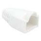 Bota Plástica para Protección de Plug RJ45, Color Blanco