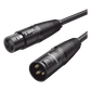 Cable para Micrófono XLR Tipo Canon Macho a Hembra | 5 Metros Plug & Play | Anti interferencias | Triple Blindaje | Alta Calidad | Color Negro