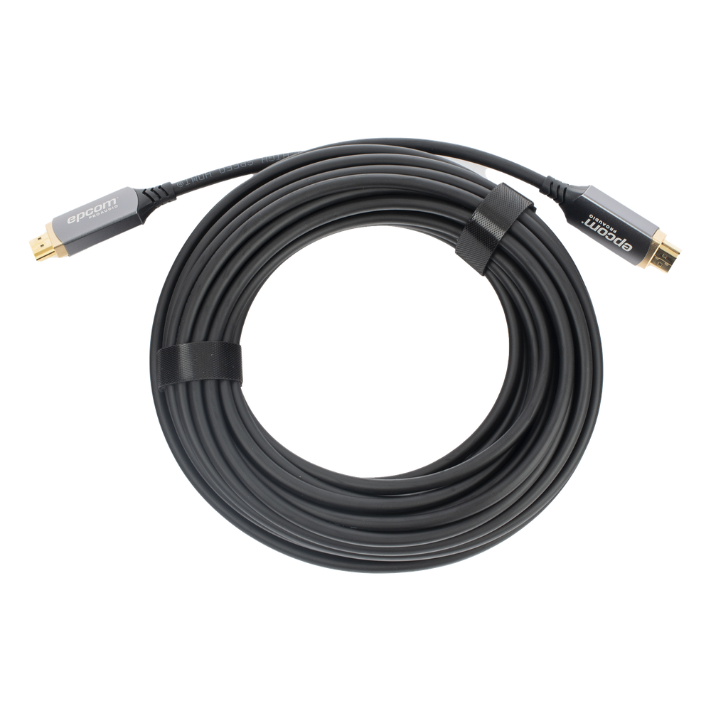 Cable HDMI de Fibra Óptica de 10 Metros (32.81 Pies) | Alta Definición | Versión 2.1 | Alta Velocidad 18Gbps | 8K@60Hz | HDCP 2.2 | Resistente a EMI y RFI