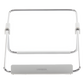Soporte para Laptop / Plegable / Ajustable de 87 a 131 mm / Amplia compatibilidad 11''-16'' / Capacidad de carga 20 KG / Antideslizante /  Ultra Ligero / Metal / ABS / Silicona / Color Plata