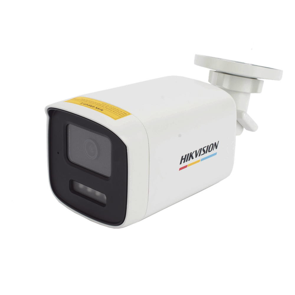 [ColorVu 3.0 + MD 3.0] Bala IP 6 Megapixel / Lente 4 mm / 50 mts IR + 50 mts Luz Blanca / Micrófono Integrado / Motion Detection 3.0 / Exterior IP67 / WDR 120 dB / PoE / Micro SD
