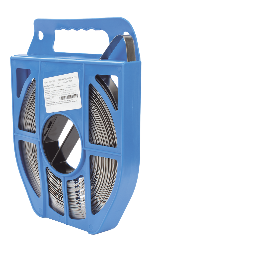 Fleje de Acero Inoxidable 304 de 5/8", 0.70 mm, 30.5 metros