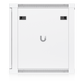 UACC Rack Cabinet 12U (598 x 600 mm) - Gabinete Cerrado para Montaje en Pared con Puerta Frontal de Vidrio Templado, Totalmente Ensamblado con Ventiladores Integrados y Paneles Removibles