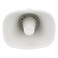 Bocina (Altavoz IP ) | Tipo Trompeta | 25 Watts | No requiere amplificador | 24VCD | Exterior IP67 | Metal | Entrada de alarma | Voceo en tiempo real | Calendarización de audios | Síntesis de Voz (TTS)