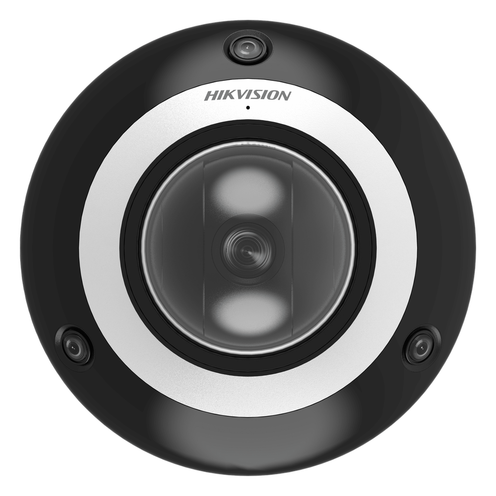 Mini Domo PanoVu 4 Megapixel / 1 PTZ 4X Zoom + 3 Lentes Panorámicos 360° / H.265 / 10 mts IR / Uso en Interior / PoE+ / dWDR / Micro SD