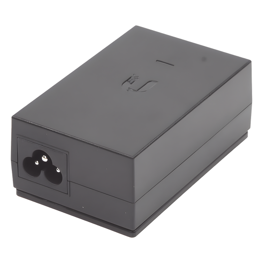 Adaptador PoE Ubiquiti de 48 VDC, 0.5 A, Fast Ethernet (10/100 Mbps)