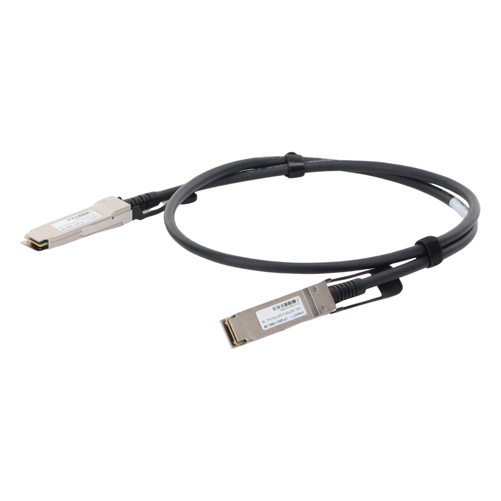 Cable DAC QSFP28 de 100 Gbps a 100 Gbps / Passive Direct Attach Copper Twinax Cable / Longitud: 1 metro