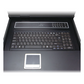 Switch KVM con Monitor de 17"con Teclado y Trackpad para Rack de 1U de Cuatro Postes, 8 Puertos VGA Para Acceder y Controlar Hasta 8 Computadoras Desde una Sola Consola