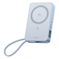 Powerbank  Magnético Inalámbrico / 10000 mAh 36 Wh / 30W USB-C PD3.0/PPS/UFCS + Cable Integrado 60W / Carga Inalámbrica 25W Qi2.2 MPP / Magnético 8N / Pantalla LED / 254 g