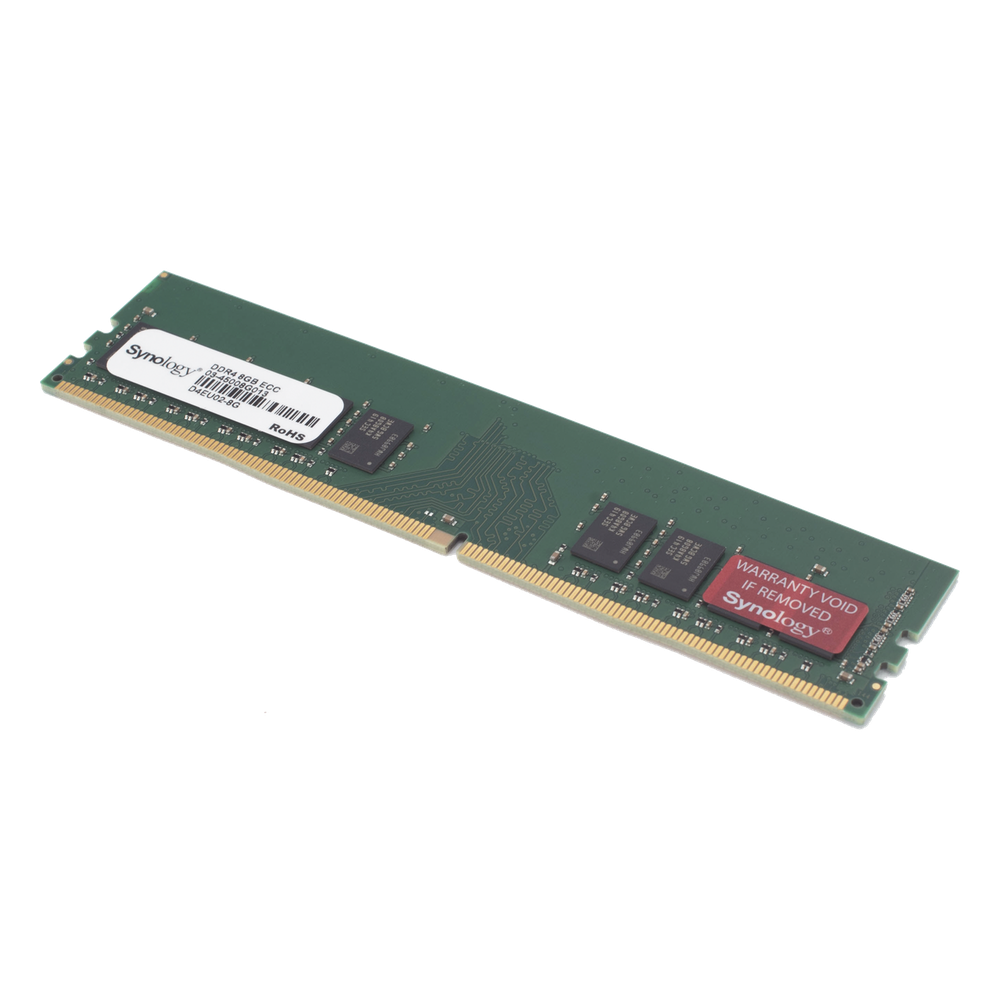 Módulo de Memoria DDR4 ECC Unbuffered DIMM | 8GB | Compatible con Synology 25 series, incluyendo RS2825RP+ | Garantía 5 Años