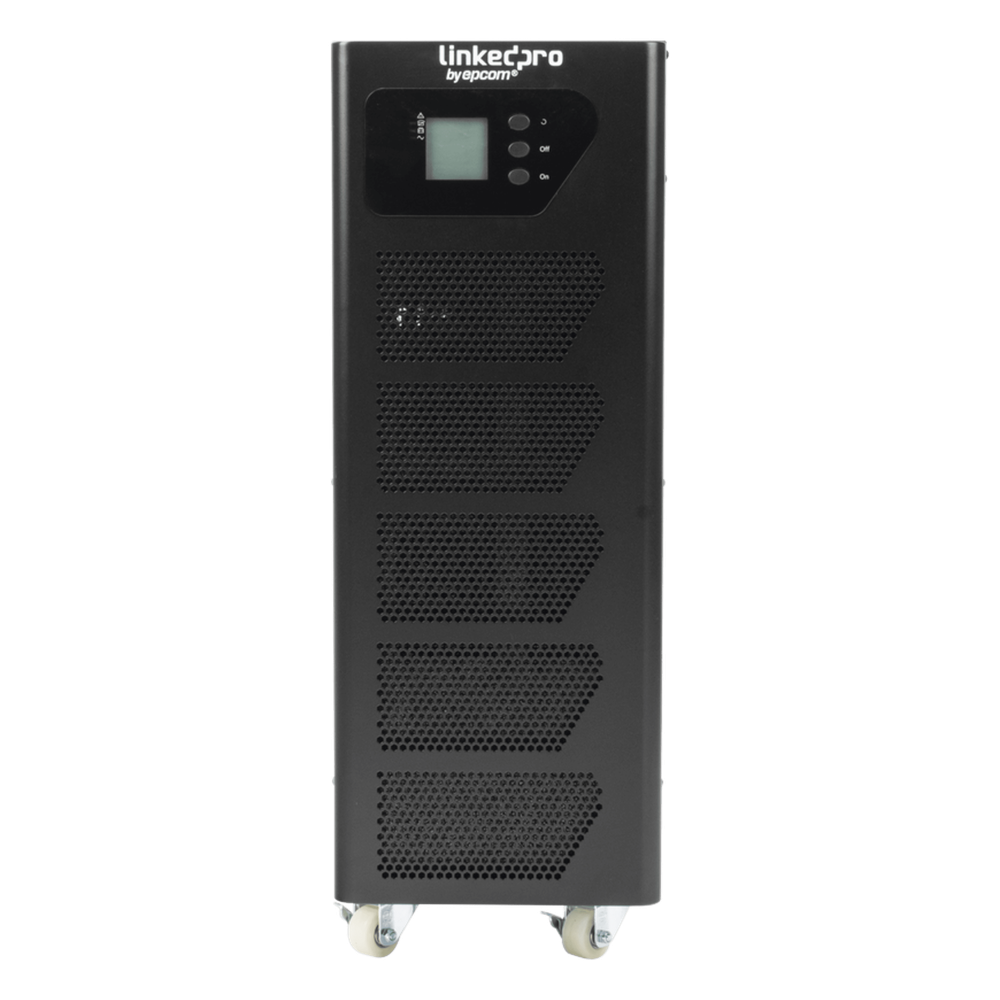 UPS de 6000 VA, Online Doble Conversión, 200 - 240 Vac de Entrada, Fase Dividida 120V/120V + N, sin Baterías con Kit de Cables de Conexión de Baterías