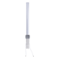 Antena Omnidireccional en 2.4 GHz, Rango de Frecuencias (2.3 - 2.5 GHz), Ganancia de 10 dBi, Doble Polaridad MIMO 2x2, Incluye Jumpers