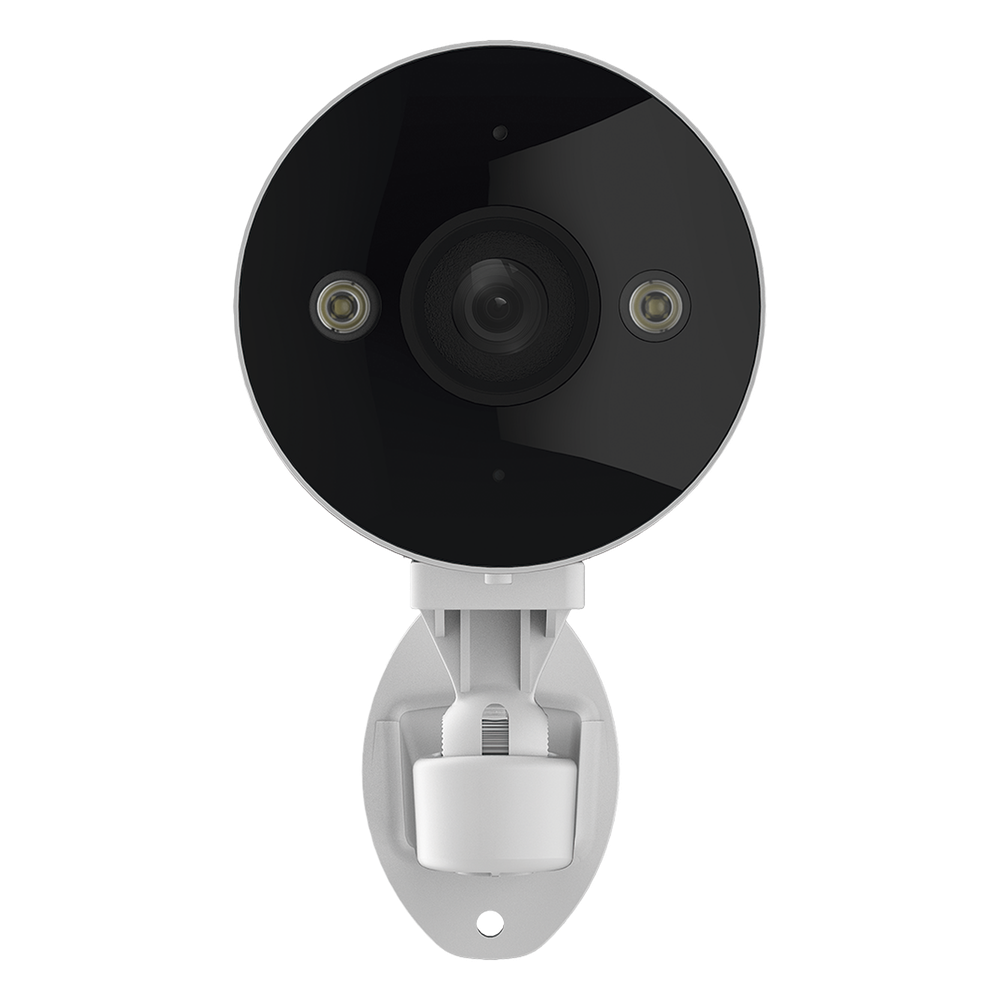 Cámara IP Exterior PoE / Color Night Vision / 3 Megapixel (2K) / AI Detección Humana y Vehiculos / H.265 / Vision Nocturna a Color / IP67 / Audio Bidireccional / Luz y Sirena / Micro SD
