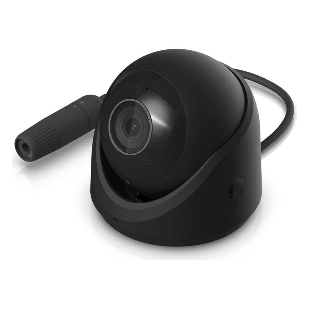 Cámara de Seguridad Turret Color Negro / Alimentación PoE/ Resistente a Manipulaciones IK04/ Sensor de Imagen 1/1.8" 8MP/ Ajuste Manual 3 Ejes