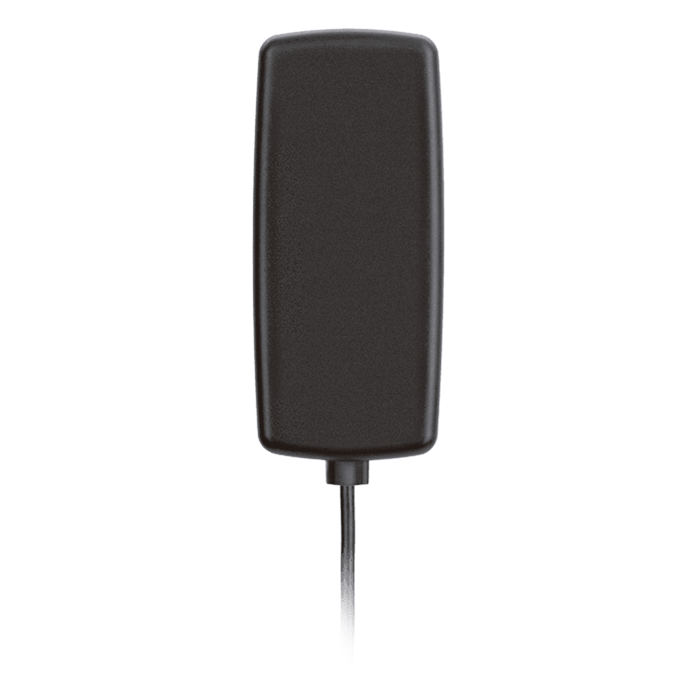 Antena 4G Slim de bajo perfil. Soporta las bandas de frecuencia Celular; 700, 850, 1700, 1900, 2100, 2500, 2600 y 2700 MHz | Hasta 3.4 dBi de ganancia.