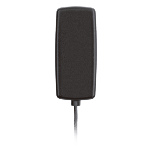 Antena 4G Slim de bajo perfil. Soporta las bandas de frecuencia Celular; 700, 850, 1700, 1900, 2100, 2500, 2600 y 2700 MHz | Hasta 3.4 dBi de ganancia.